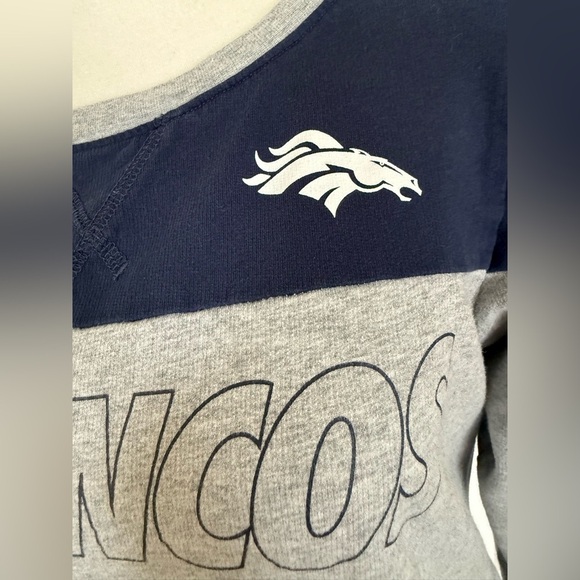 Nike NFL Team Apparel Denver Broncos Crewneck Sweatshirt Small - Picture 6 of 6